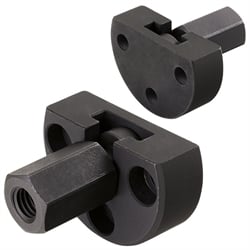 Quick-Plug Couplings BKM with Screwed Flange and Radial Offset Compensation