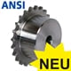 Sprockets KRS, Steel,  with One-Sided Hub, pre-bored, ANSI (ASA, ex DIN 8188)