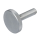 Flat Knurled Thumb Screws DIN 653, Steel zinc-plated