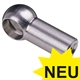 Ball Sockets DIN 71805 with Snap Ring, Stainless Steel