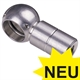 Ball Sockets DIN 71805 with Snap Ring and Nut for Circlip, Stainless Steel