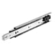Teleskopické výsuvy DZ 3832 SC, šírka 12,7 mm, do 50 kg, plné vysunutie, samozatváranie