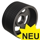 V-Belt Pulleys for Taper Bushes, Profile C, SPC and XPC (22), 8 Grooves