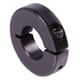 Shaft Collars, Clamp Collars, Single-Split - Type S, Steel, black oxide finish