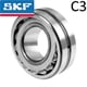 Súdečkové ložiská SKF®, dvojradové, vôľa C3