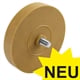 Foil Eraser / Eraser Disc with threaded Axle and Adapter