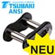 Connecting Link with Spring Clip No. 11/E Tsubaki ANSI (ASA, ex DIN 8188) Lambda, Premium