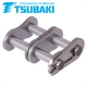 Connecting Link with Spring Clip No. 11/E Tsubaki, Stainless Steel, Premium